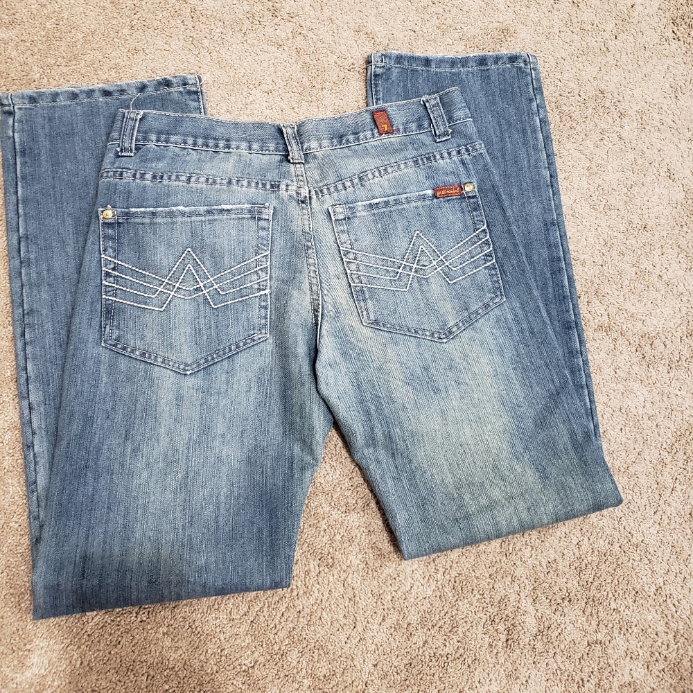 7 for all mankind 32x32 "A" pocket